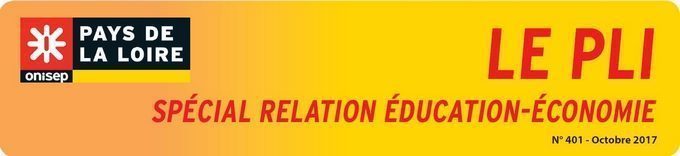 Parution du PLI n° 401 SPECIAL Relation Éducation-Économie
